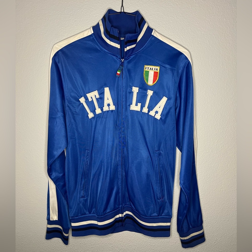 Italy Blue Track Jacket